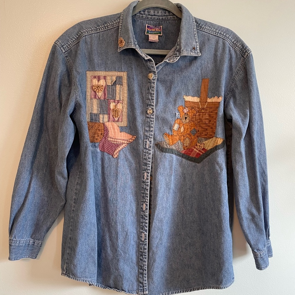 Vtg Northcrest denim jacket